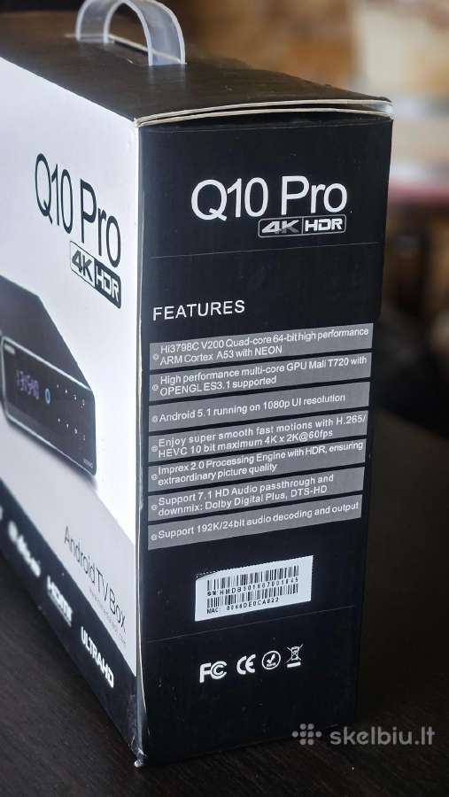 4k Hdr Media grotuvas Himedia Q10 Pro - nuotraukos Nr. 7