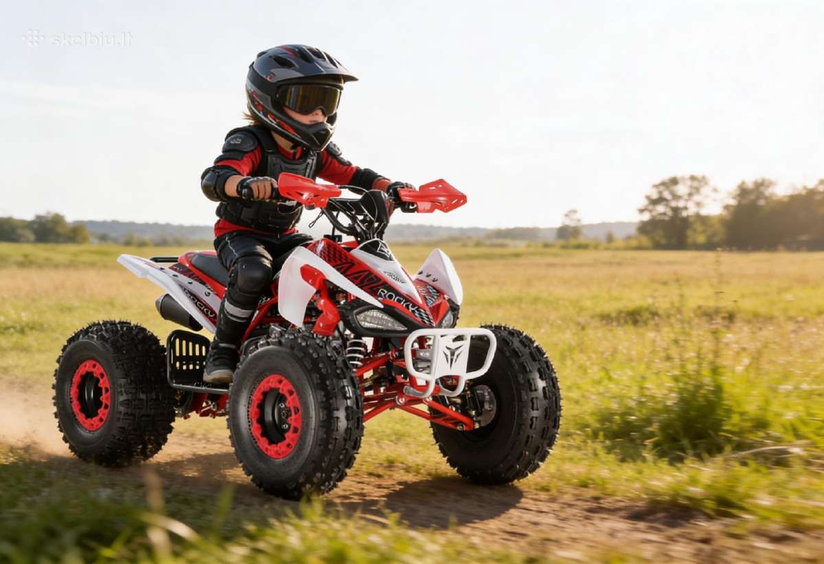 Vaikiškas keturratis Barton Rocky 125cc