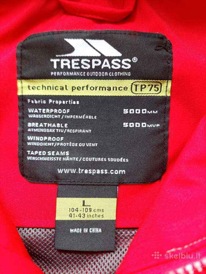 Trespasss striukė - nuotraukos Nr. 3