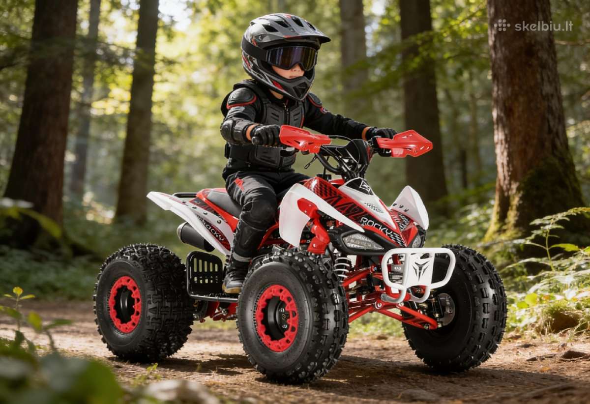 Vaikiškas keturratis Barton Rocky 125cc
