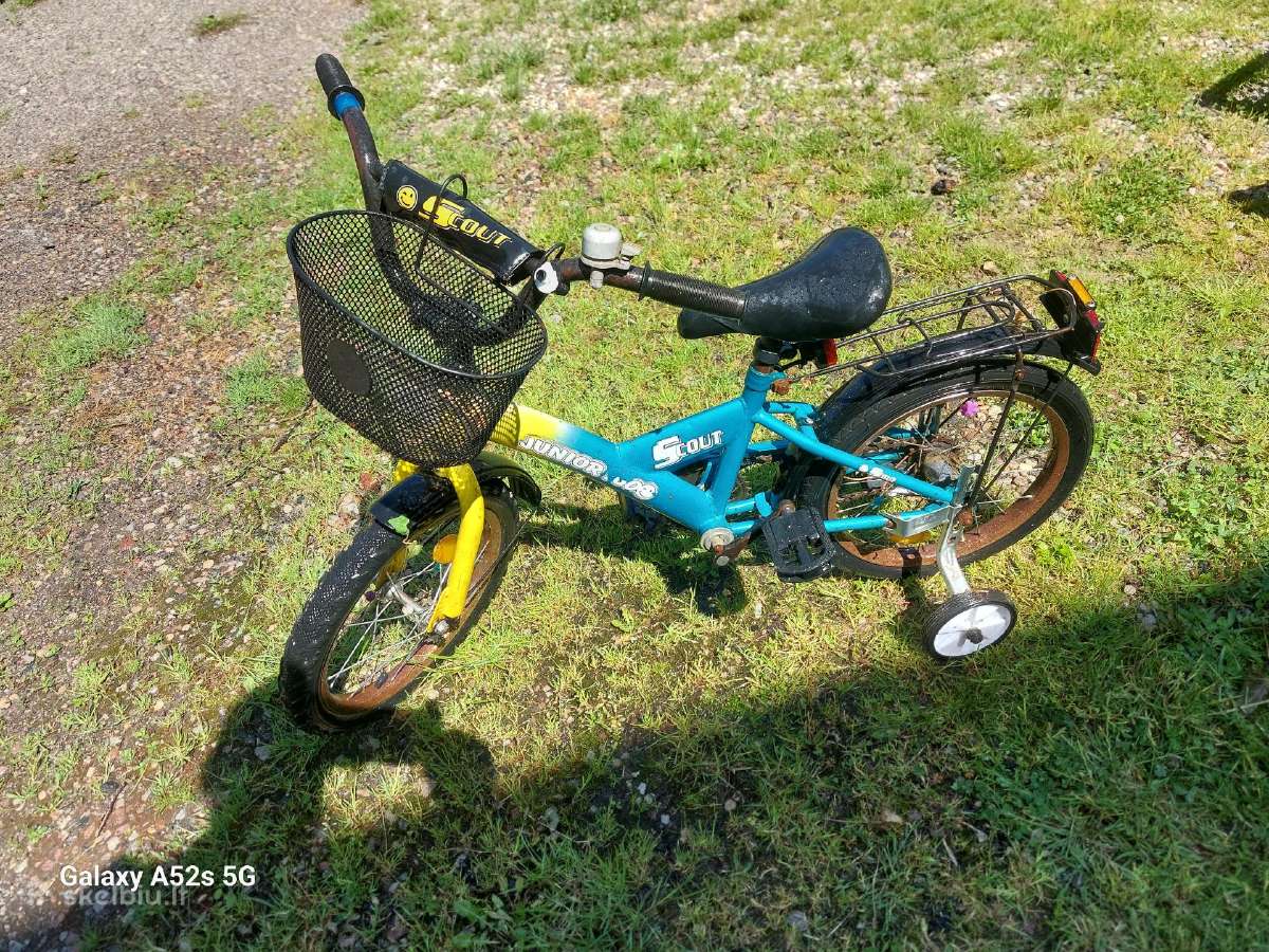Vaikiškas dviratis Junior scout