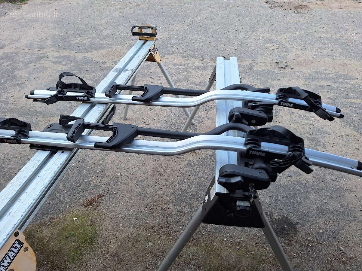 Thule Proride 598 dviračių laikikliai ant stogo