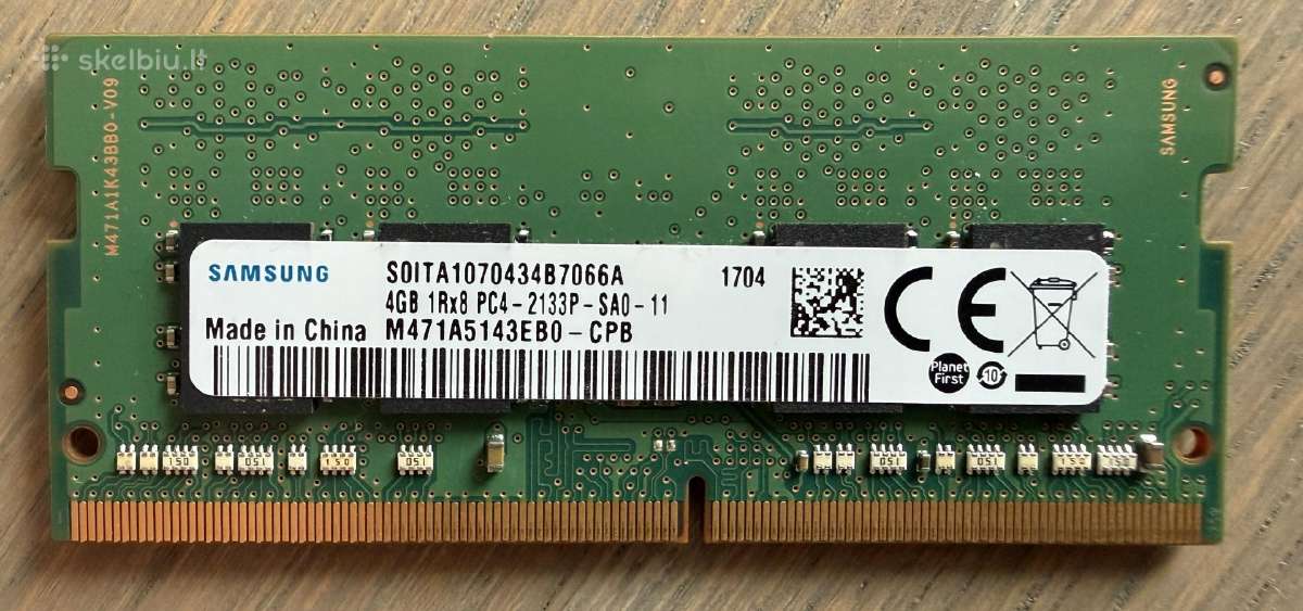 Samsung 4gb Ddr4 Laptop RAM (2133mhz)