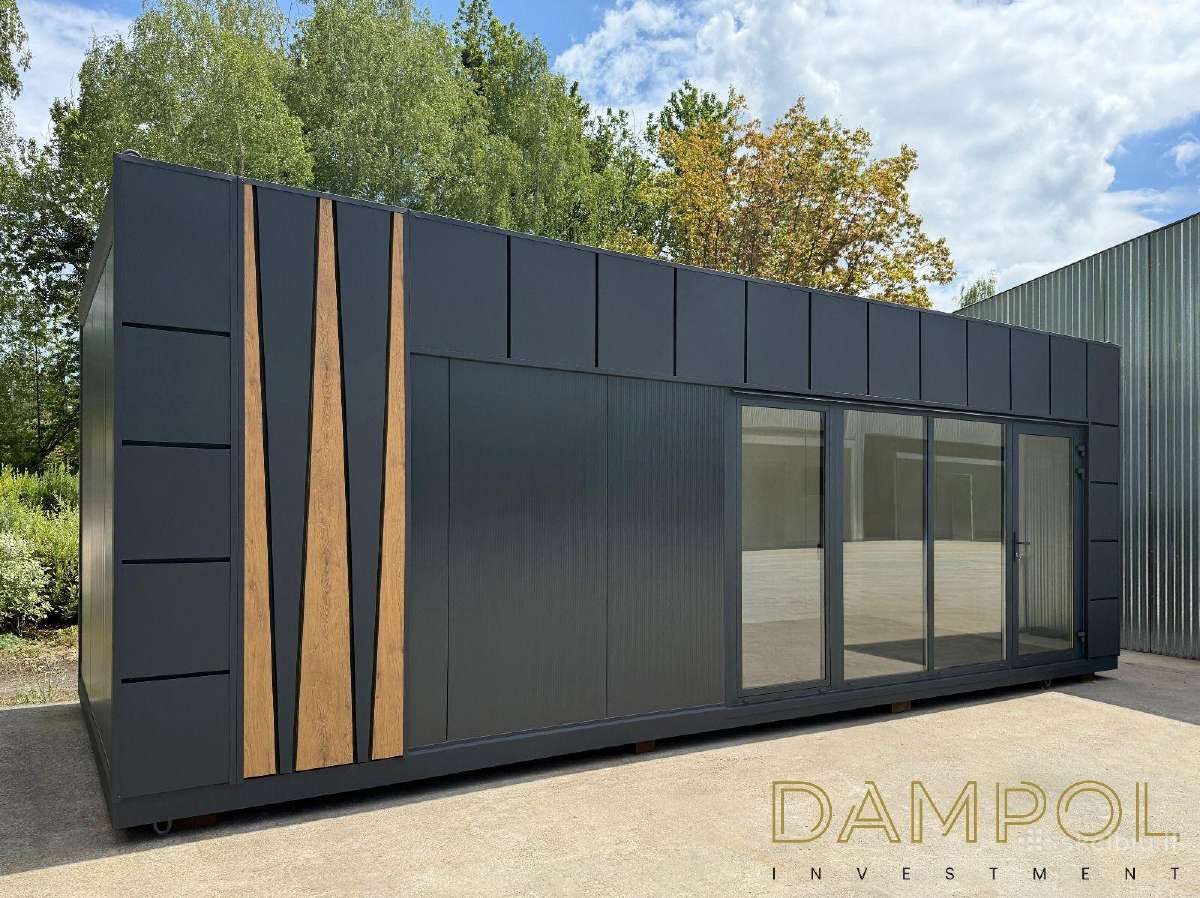 Modernus biuro modulis 24 m² Paruoštas išvežimui - nuotraukos Nr. 2