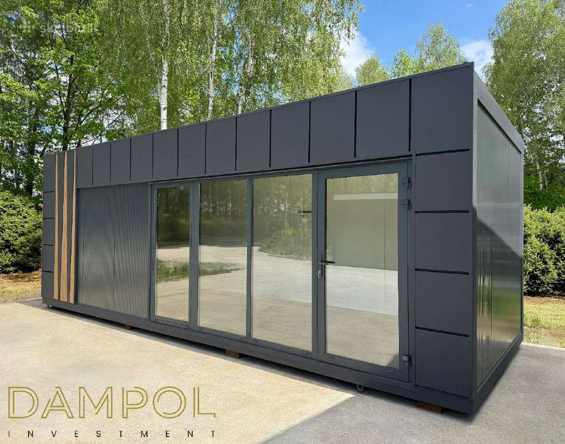 Modernus biuro modulis 24 m² Paruoštas išvežimui - nuotraukos Nr. 5