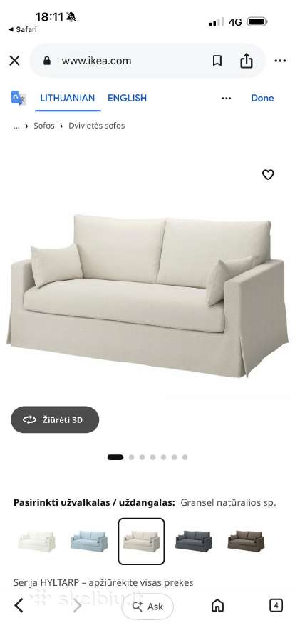 Nauja Hyltarp sofa