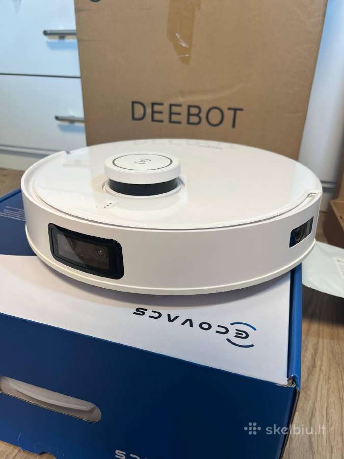 Ecovacs Deebot robotas siurblys su Aivi 3.0 kamera