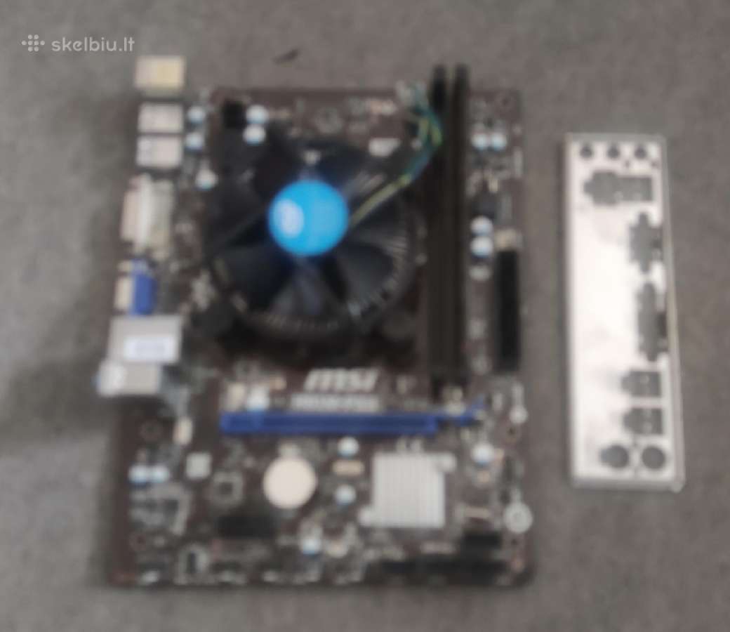 Motherbord + Cpu + RAM + Cooler