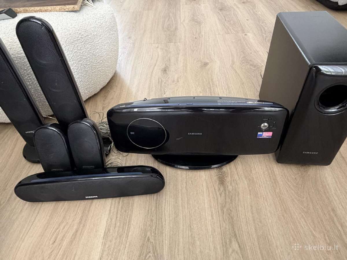 Muzikos/namu kino sistema 5.1samsung Ht-xq100 - nuotraukos Nr. 2
