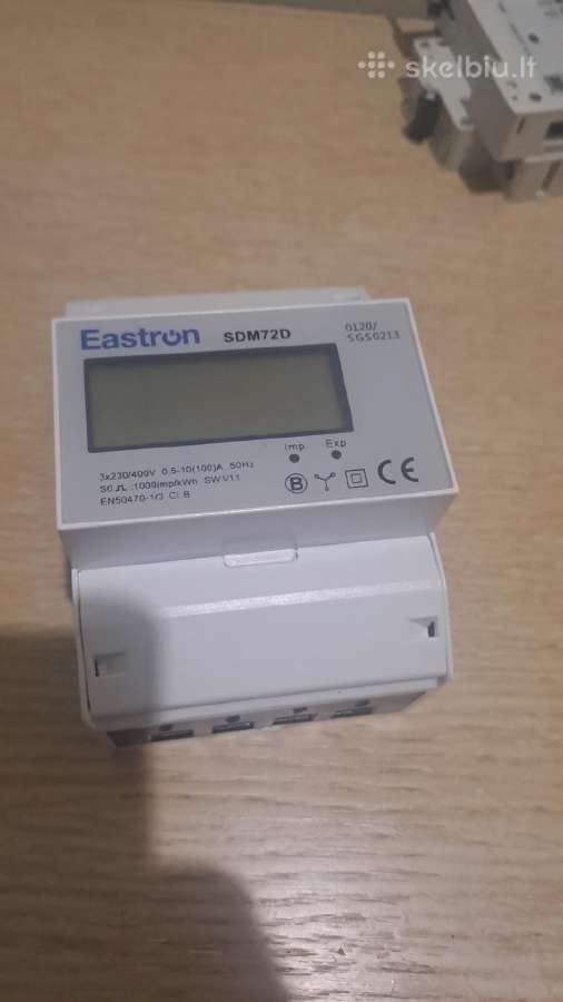 Eastron Sdm72d trifazis elektros energijos skaitik
