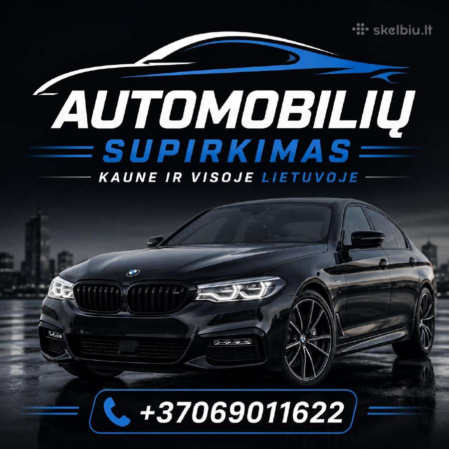 Automobilių supirkimas Kaune ir visoje Lietuvoje.