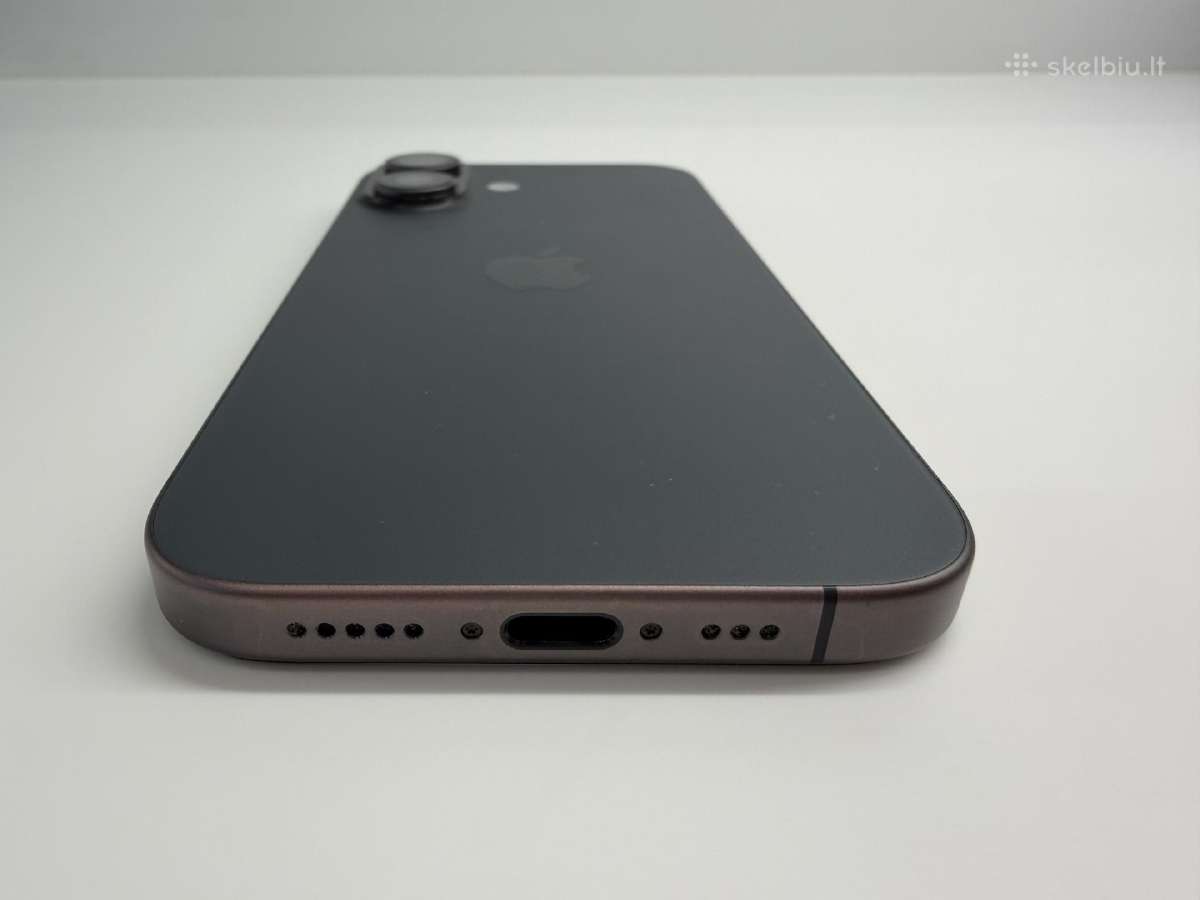 iPhone 17 base 256gb juodos spalvos - nuotraukos Nr. 3