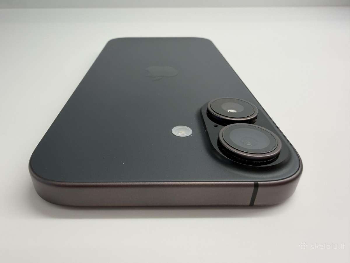 iPhone 17 base 256gb juodos spalvos - nuotraukos Nr. 5