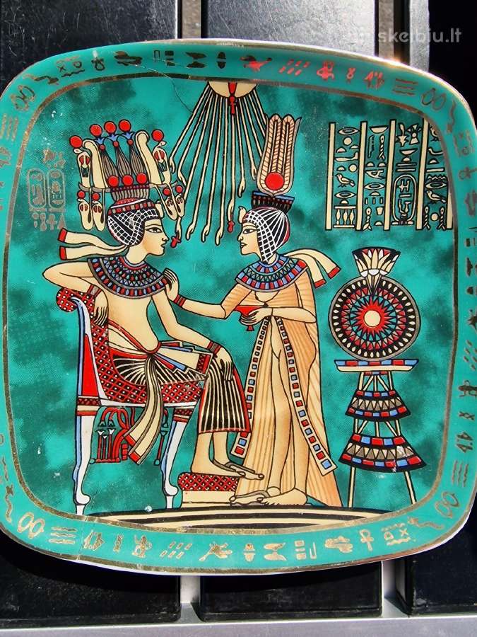 Egipto dekoratyvinės lėkštės - nuotraukos Nr. 5
