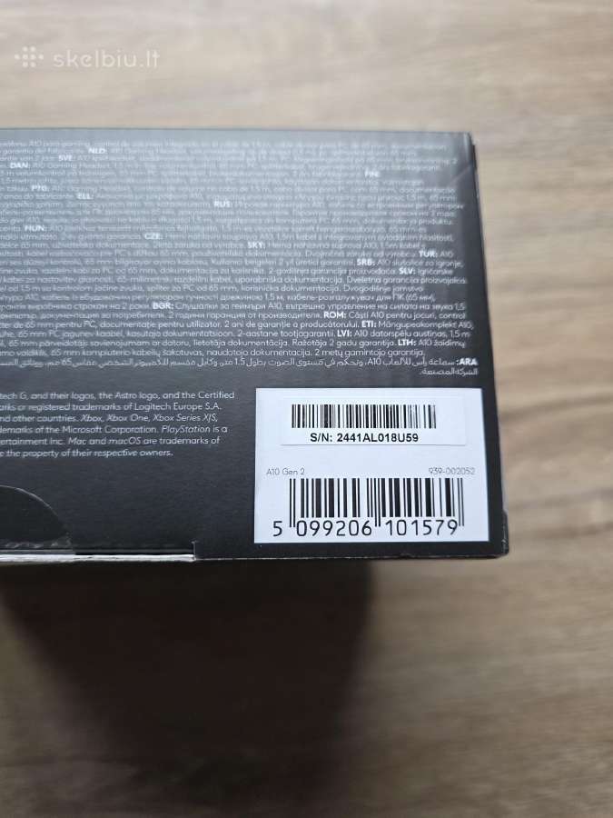Turtle Beach Stealth Pro Logitech Astro A10 - nuotraukos Nr. 5