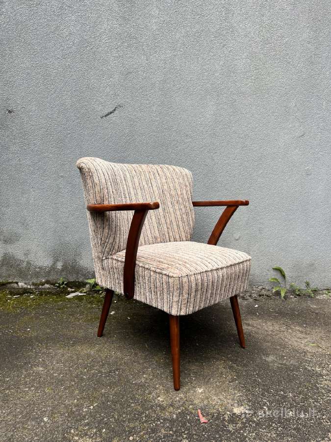 Vintažinis mid century fotelis - nuotraukos Nr. 5