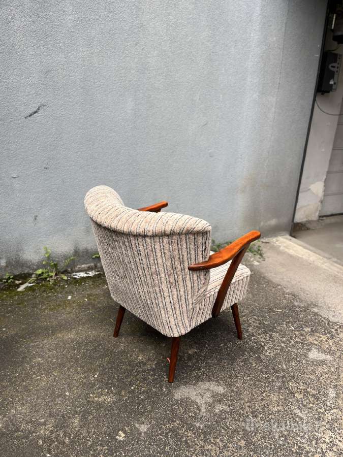Vintažinis mid century fotelis - nuotraukos Nr. 7