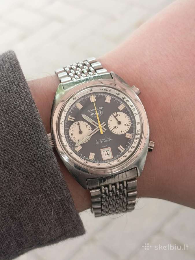 Heuer 1153 Mick Jagger Chronografas laikrodis - nuotraukos Nr. 2