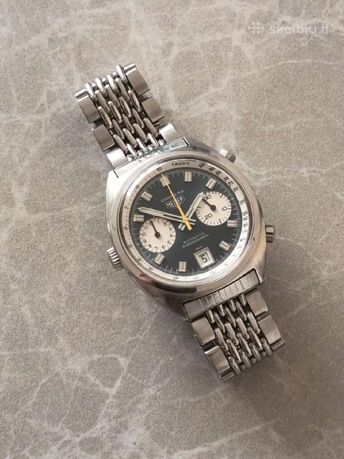 Heuer 1153 Mick Jagger Chronografas laikrodis - nuotraukos Nr. 4