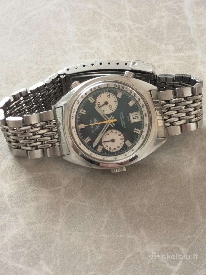 Heuer 1153 Mick Jagger Chronografas laikrodis - nuotraukos Nr. 5