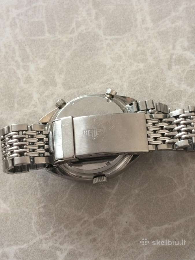 Heuer 1153 Mick Jagger Chronografas laikrodis - nuotraukos Nr. 6