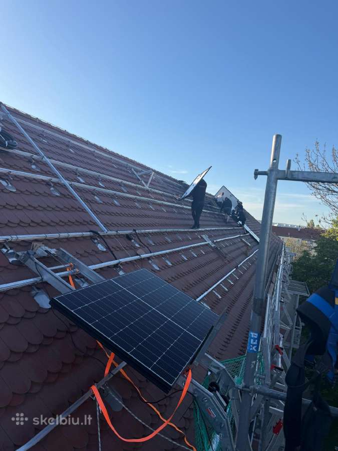 Saulės elektrinių montuotojų komanda ieško darbo! - nuotraukos Nr. 8