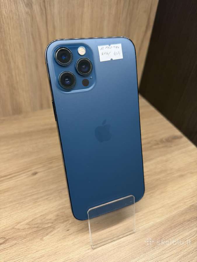 Naudotas iPhone 12 Pro Max 256gb Baterija 100%