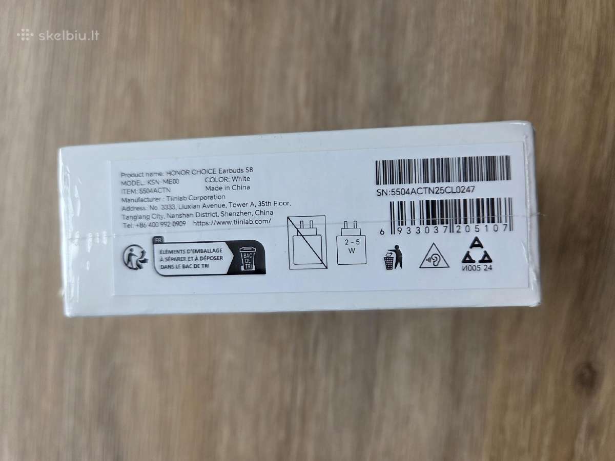 Huawei Honor X6 Buds Lenovo E310 Earbuds Ausinės - nuotraukos Nr. 9