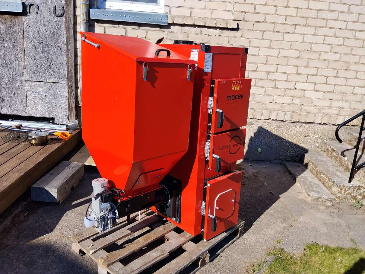 Nauji 15-25kw granuliniai katilai - nuotraukos Nr. 5