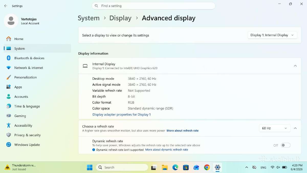 Dell Xps 13 9370 - nuotraukos Nr. 7