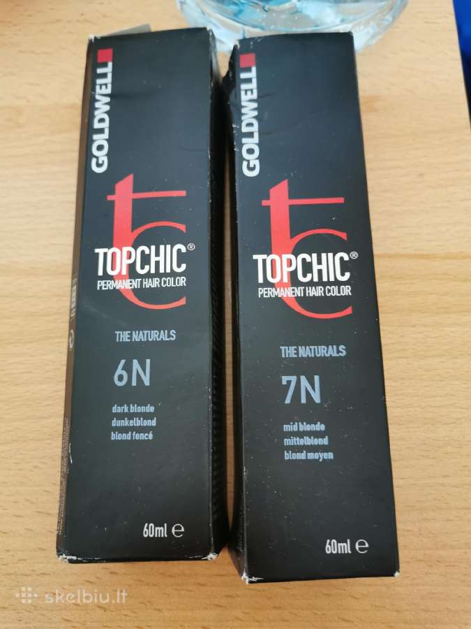 Goldwell Topchic plaukų dažai 6n, 7n