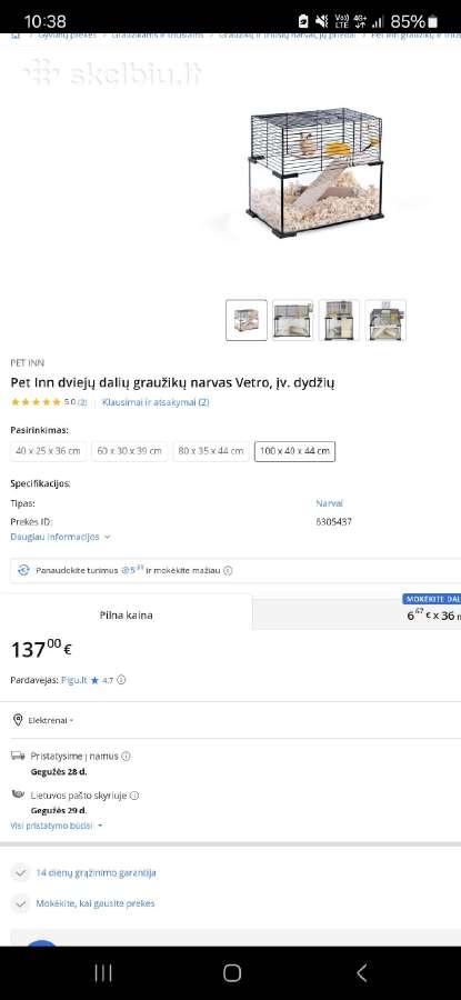 Narvelis žiurkėnui - nuotraukos Nr. 4