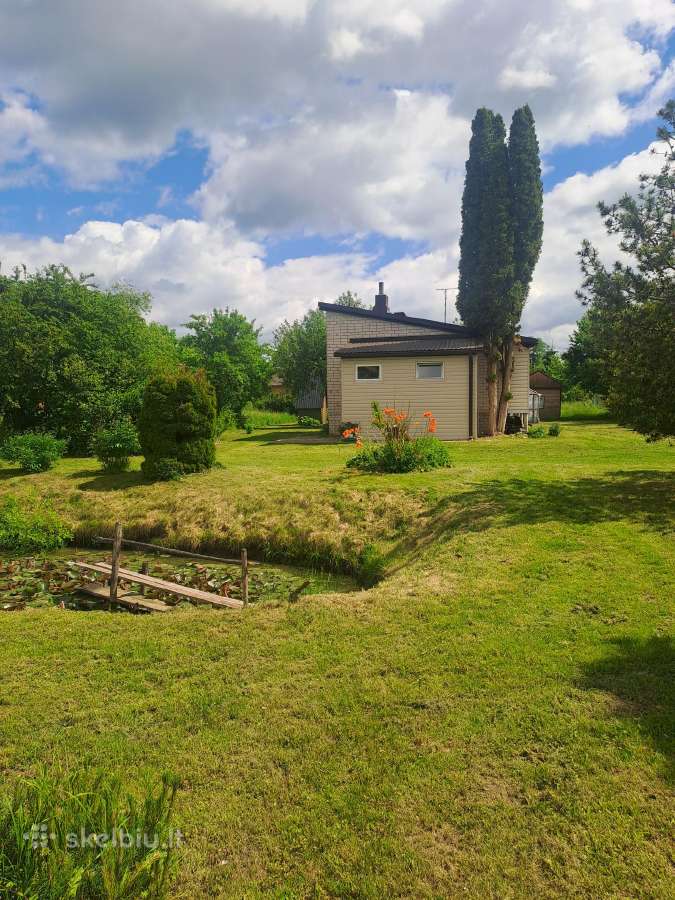 2 sodo sklypai su nameliu ir kūdra SB Obelinė - nuotraukos Nr. 2