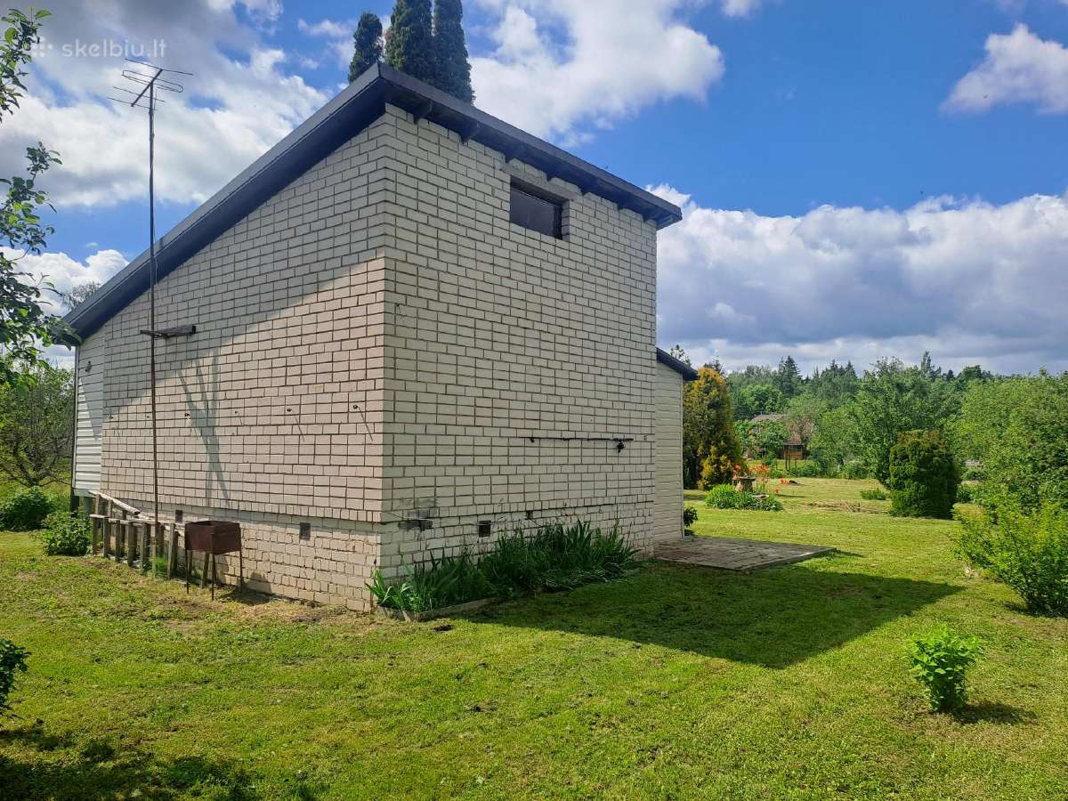 2 sodo sklypai su nameliu ir kūdra SB Obelinė - nuotraukos Nr. 3