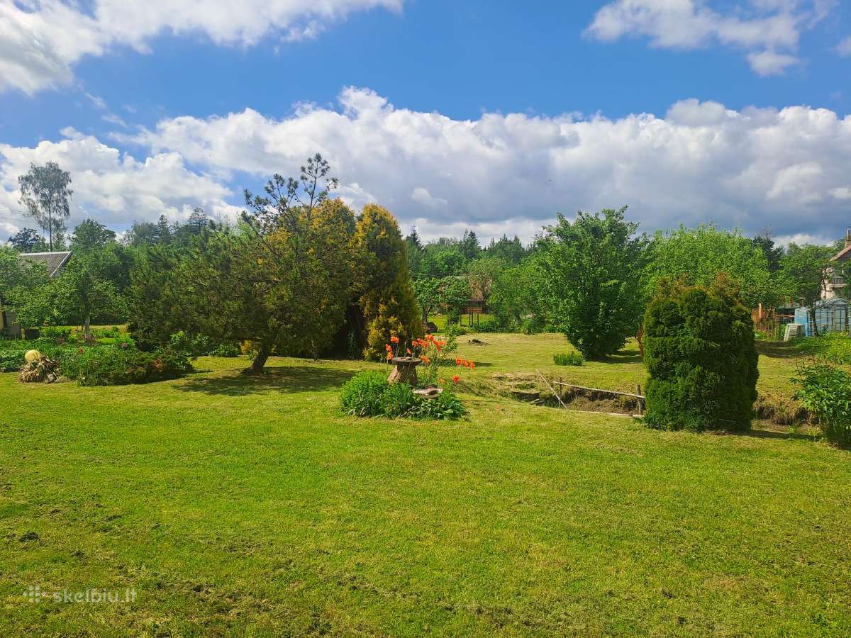 2 sodo sklypai su nameliu ir kūdra SB Obelinė - nuotraukos Nr. 20