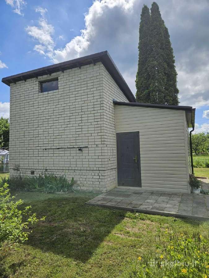 2 sodo sklypai su nameliu ir kūdra SB Obelinė - nuotraukos Nr. 4