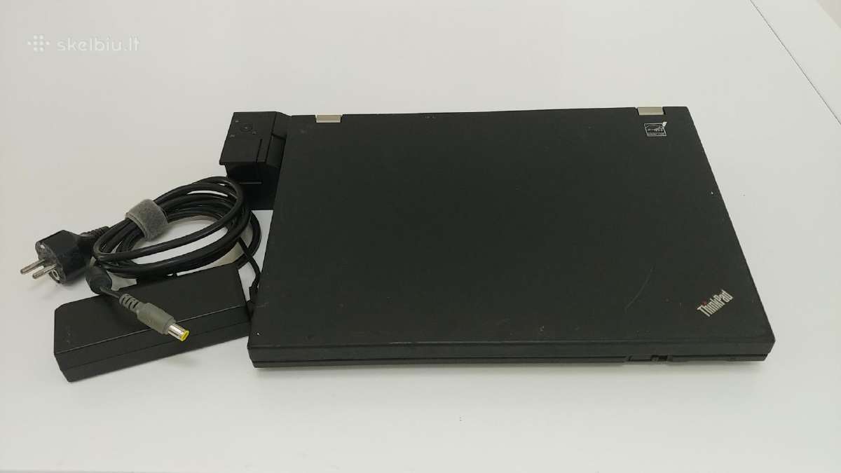 Lenovo T410, docking station, pakrovėjas