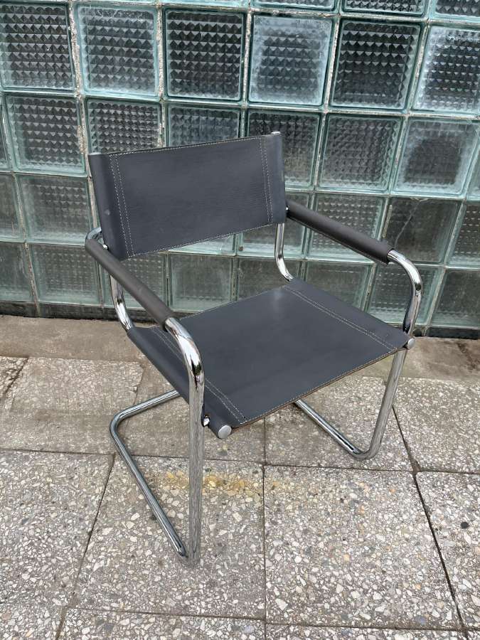 Vintage Mart stam kėdė pilka