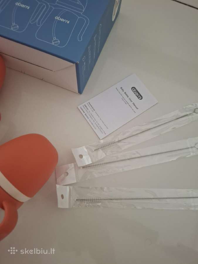 Oberni Baby Sippy Cup gertuvės, 3 vnt. rinkinys - nuotraukos Nr. 3