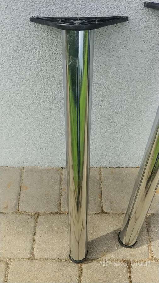 Chromuotos stalo kojos - 20 vnt.
