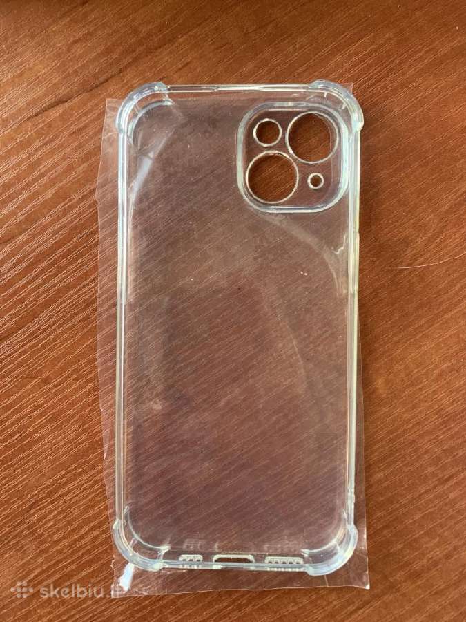 iPhone 14 skaidrus silikoninis dėklas 6.1-inch