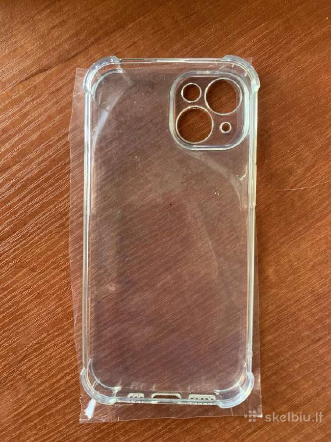 iPhone 14 skaidrus silikoninis dėklas 6.1-inch - nuotraukos Nr. 2