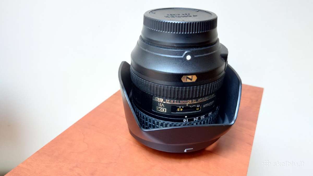 Nikon Af-s Dx Nikkor 16-80mm f/2.8-4e Ed Vr