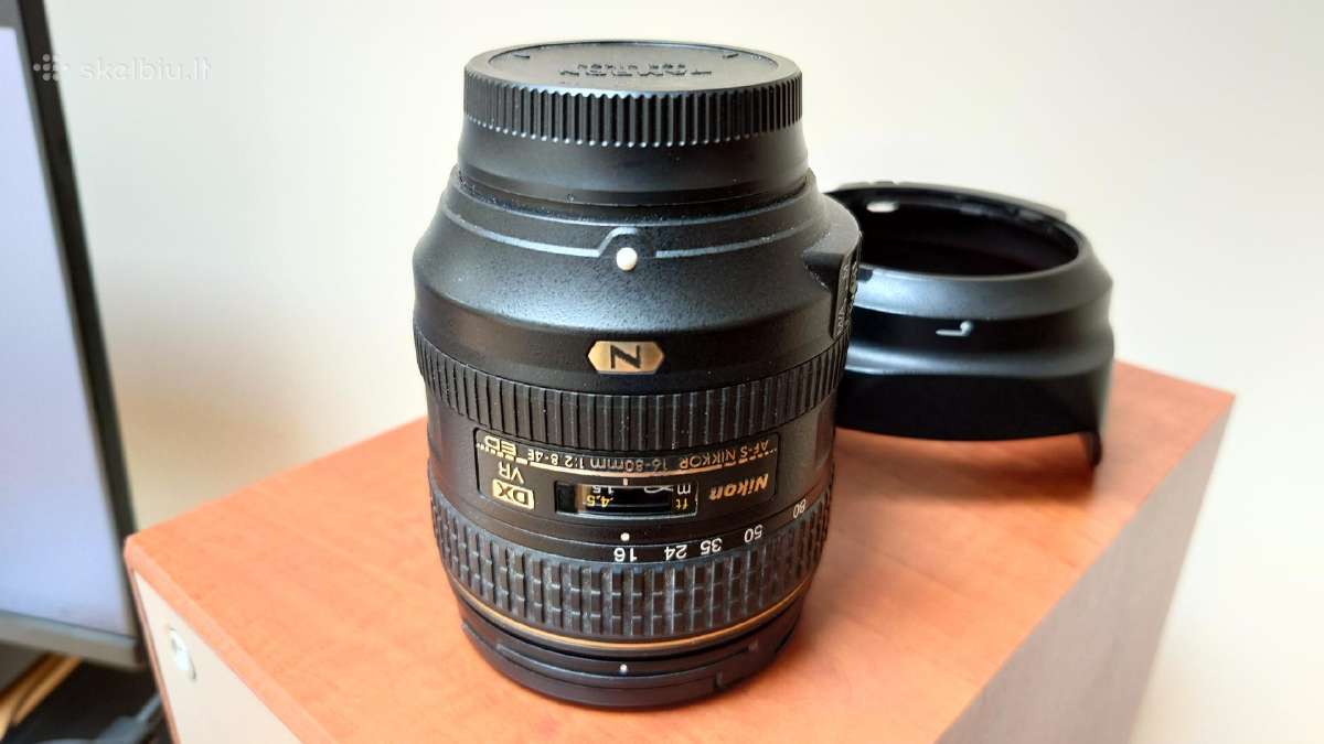 Nikon Af-s Dx Nikkor 16-80mm f/2.8-4e Ed Vr - nuotraukos Nr. 2