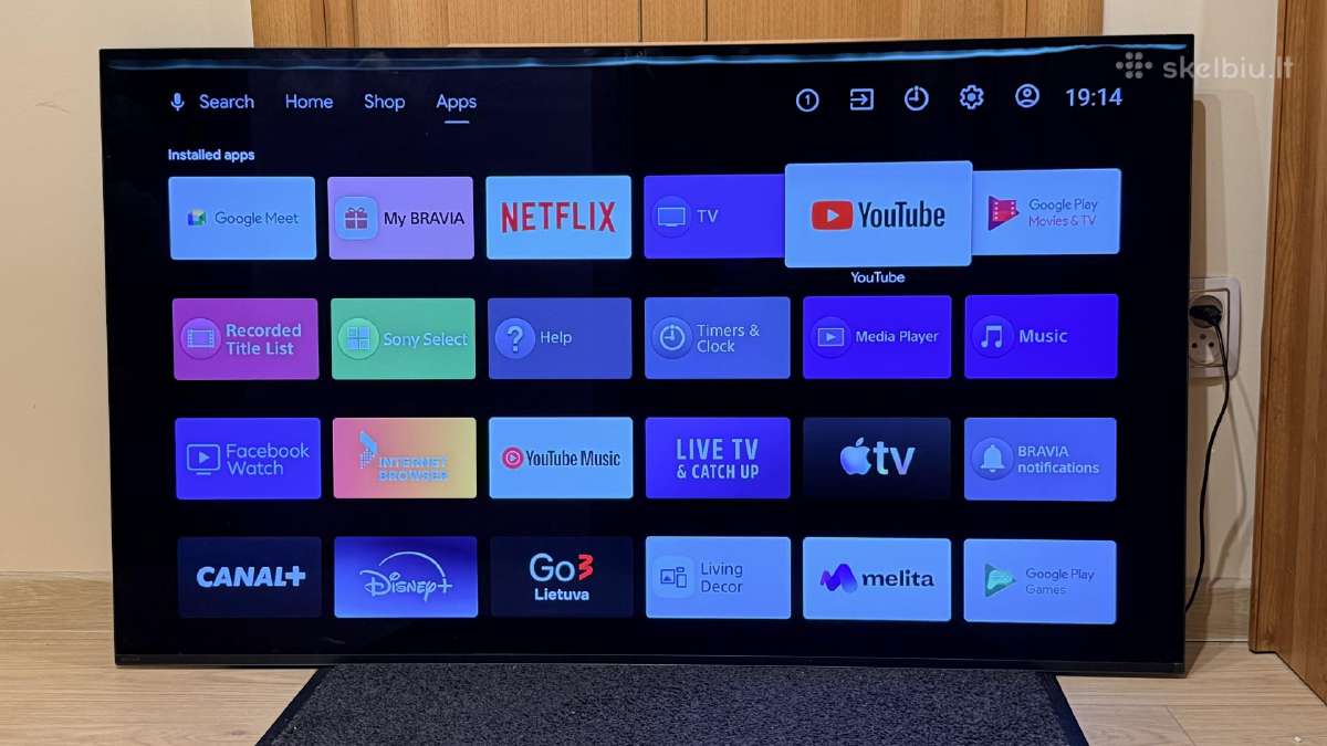 Sony Kd55a89 Oled 4k 120hz Sony Bravia Android TV - nuotraukos Nr. 12