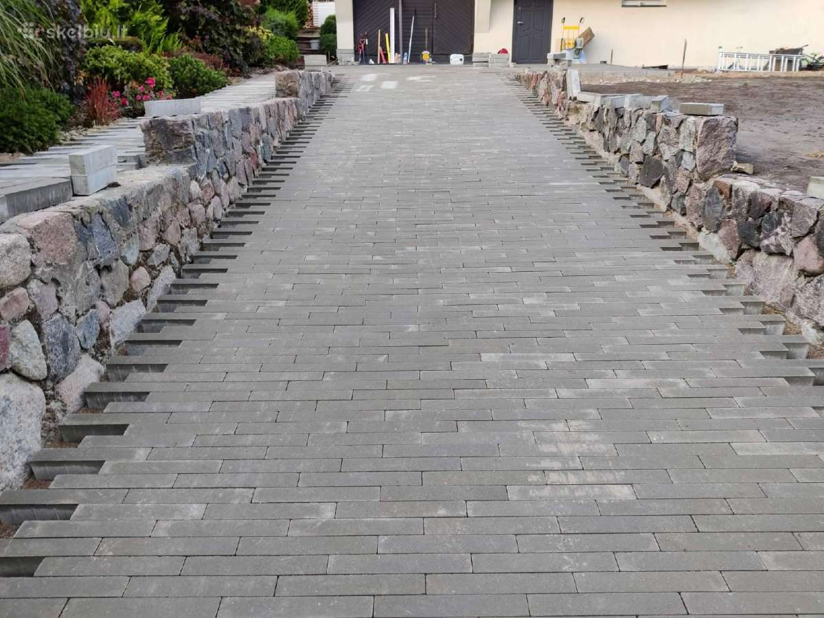 Drenažo, nuotekų, vandentiekio tinklų įrengimas - nuotraukos Nr. 20