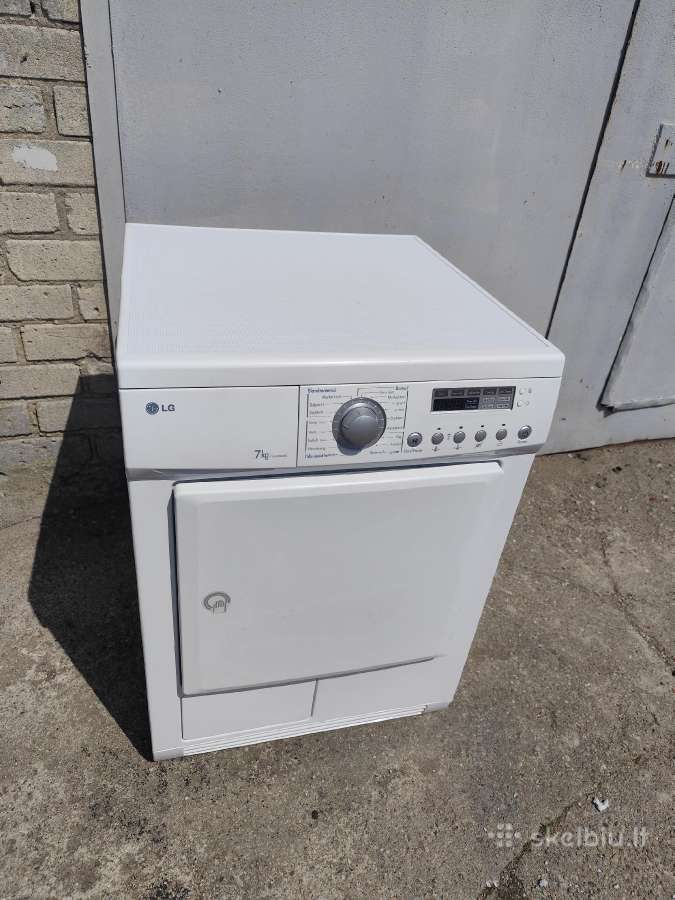 Rūbų džiovyklė LG, kondensacinė 7kg