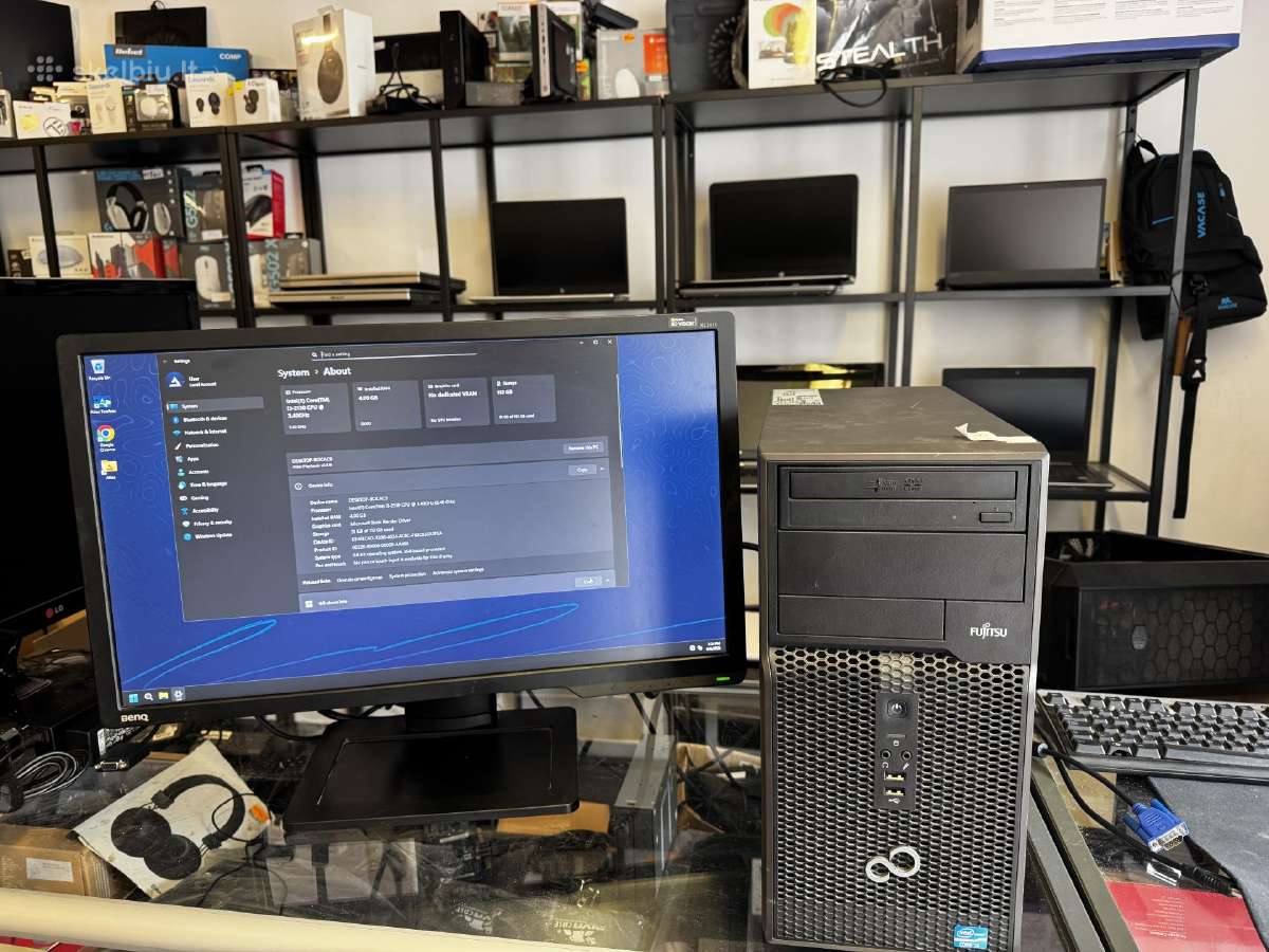 Fujitsu Pc i3 3.4ghz SSD Windows10 Legalus