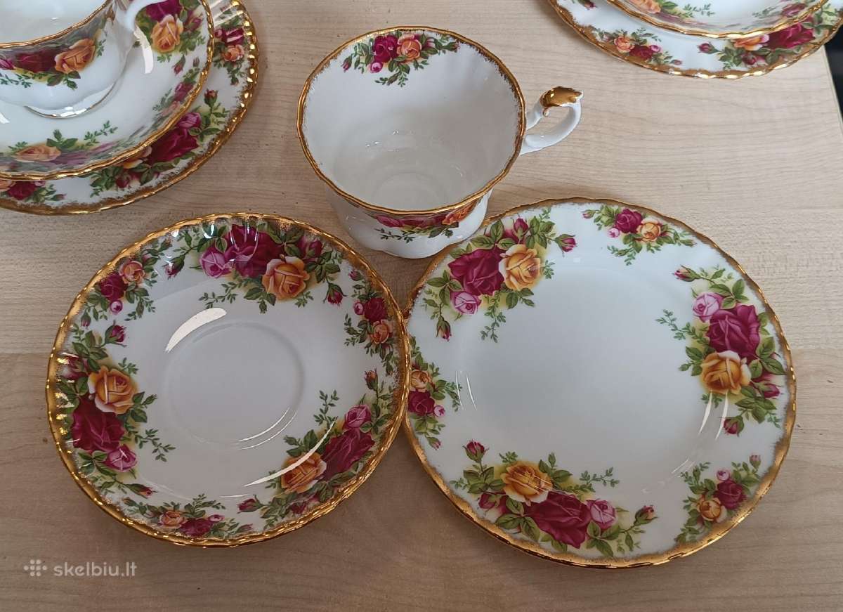 Royal Albert Old Country Roses arbatos servyzas - nuotraukos Nr. 4