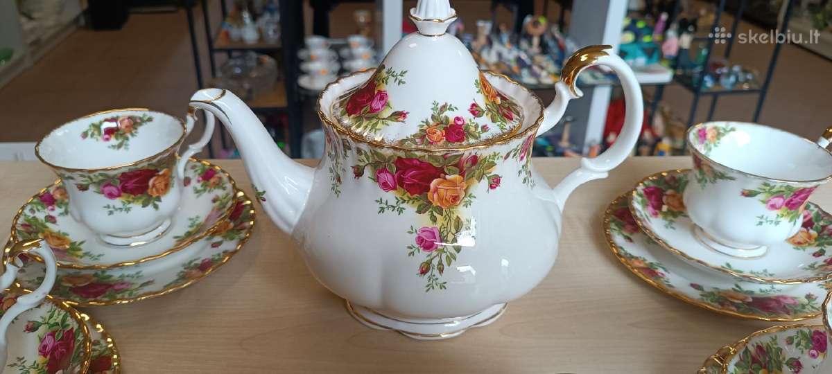Royal Albert Old Country Roses arbatos servyzas - nuotraukos Nr. 5